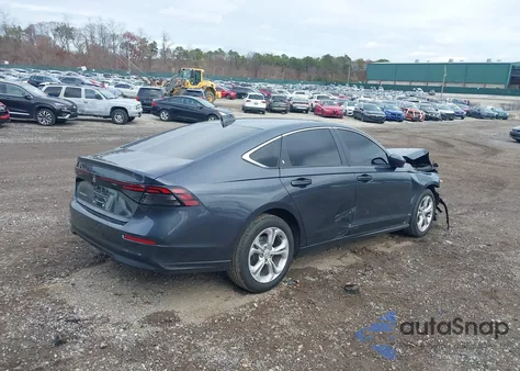 2025 Honda Accord Lx из США, поврежденный, VIN 1HGCY1F24SA063654